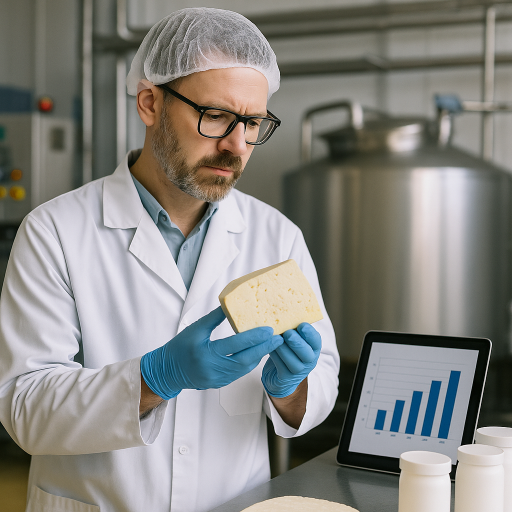 Selection of MARAYS dairy products with modern packaging, symbolizing innovation in the dairy industry.